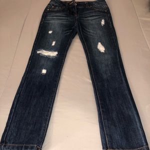 Dark Wash Boyfriend Jeans